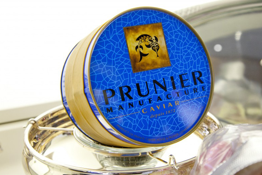Le caviar Prunier se donne un nouvel élan